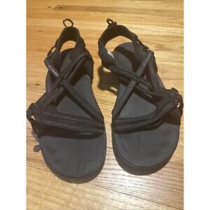 Columbia Women's 11 Black All Terrain Strappy Sport Sandals